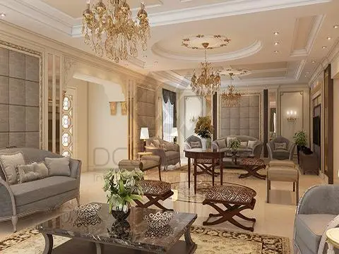 شركات تشطيب وتصميم غرف استقبال في العبور